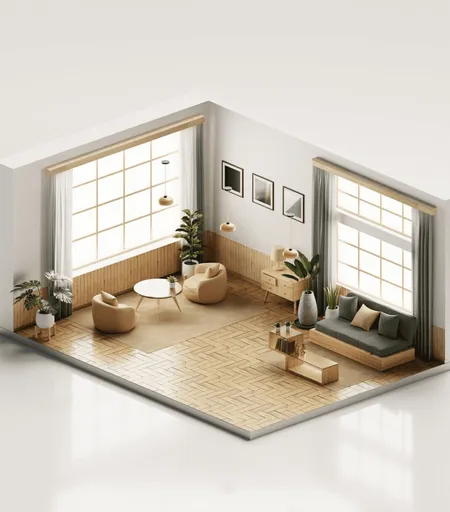 Transforming Spaces into Dream Dwellings